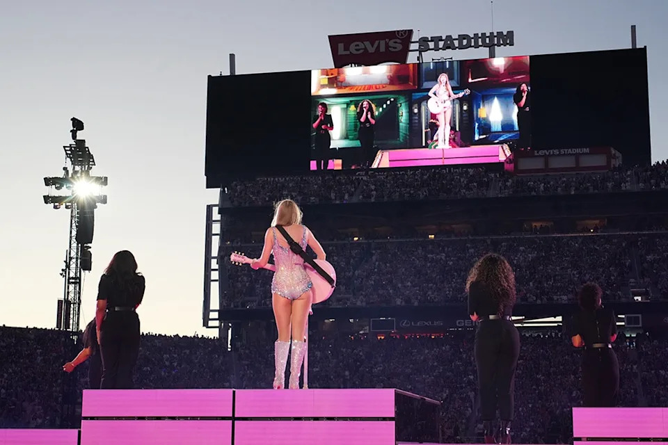 Taylor Swift Super Bowl speculation, Levi's Stadium, 2023, Eras Tour