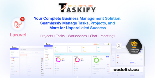 Taskify v1.1.3 - Project Management - Task Management & Productivity Tool
