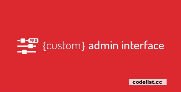 Custom Admin Interface Pro 1.57