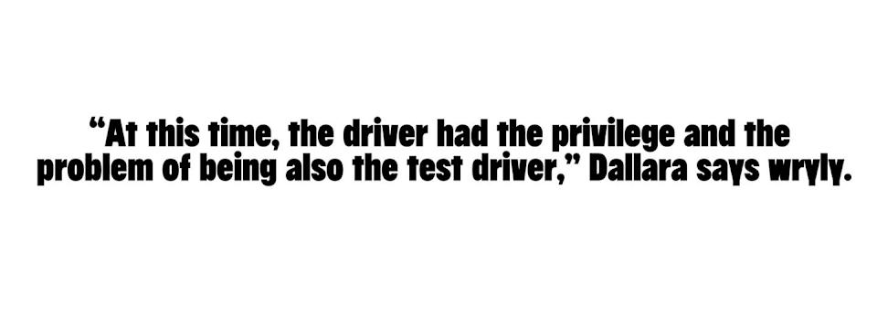 pull quote from dallara