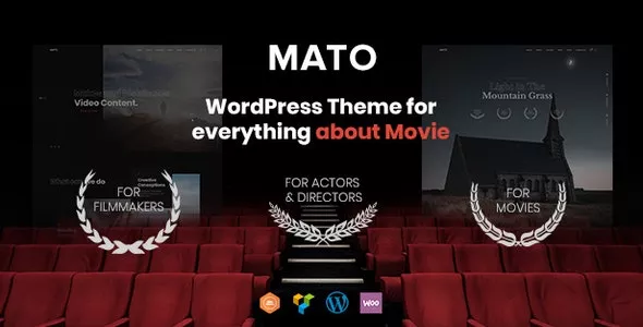 Mato - Movie Studios and Filmmakers WordPress Theme v1.2.4