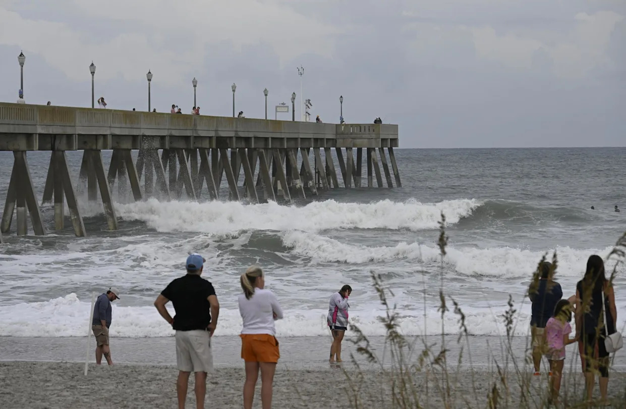 Hurricane Erin moves away from North Carolina after battering outer banks