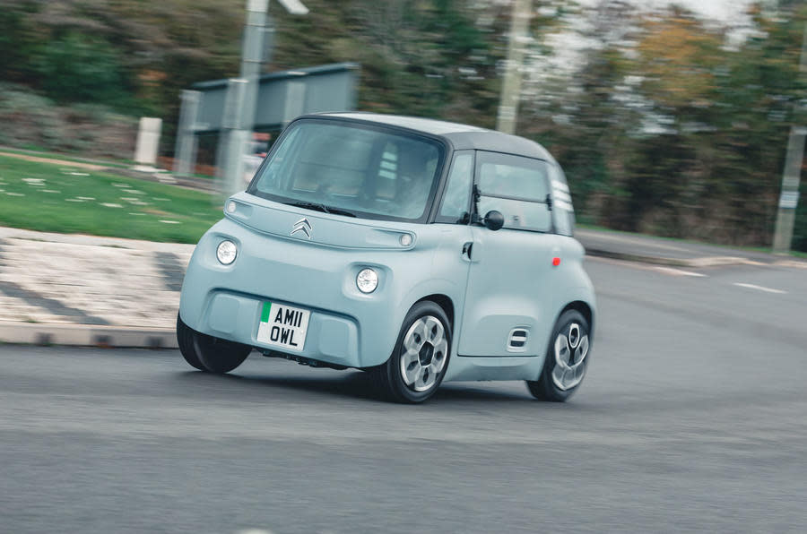 Cheapest electric cars Citroen Ami