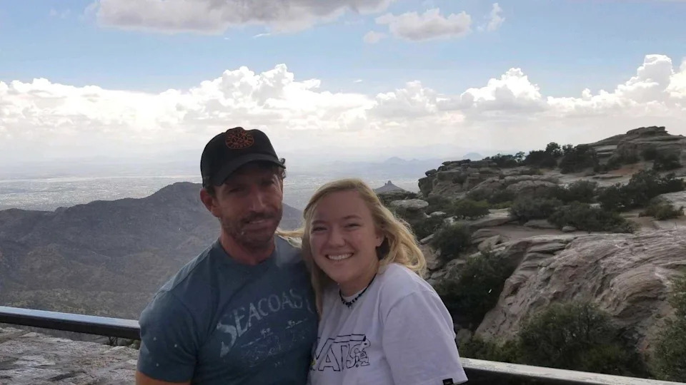Doug and Eva on a trip to Phoenix 