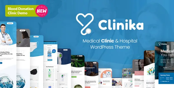 Clinika - Medical Clinic WordPress Theme v2.3