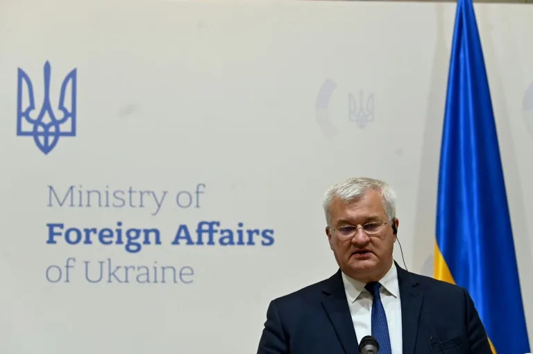 Ukraine's Foreign minister Andriy Sybiga tells AFP that an anti-graft law that set off angry protests is being 'fixed' before a vote Thursday (Sergei SUPINSKY)