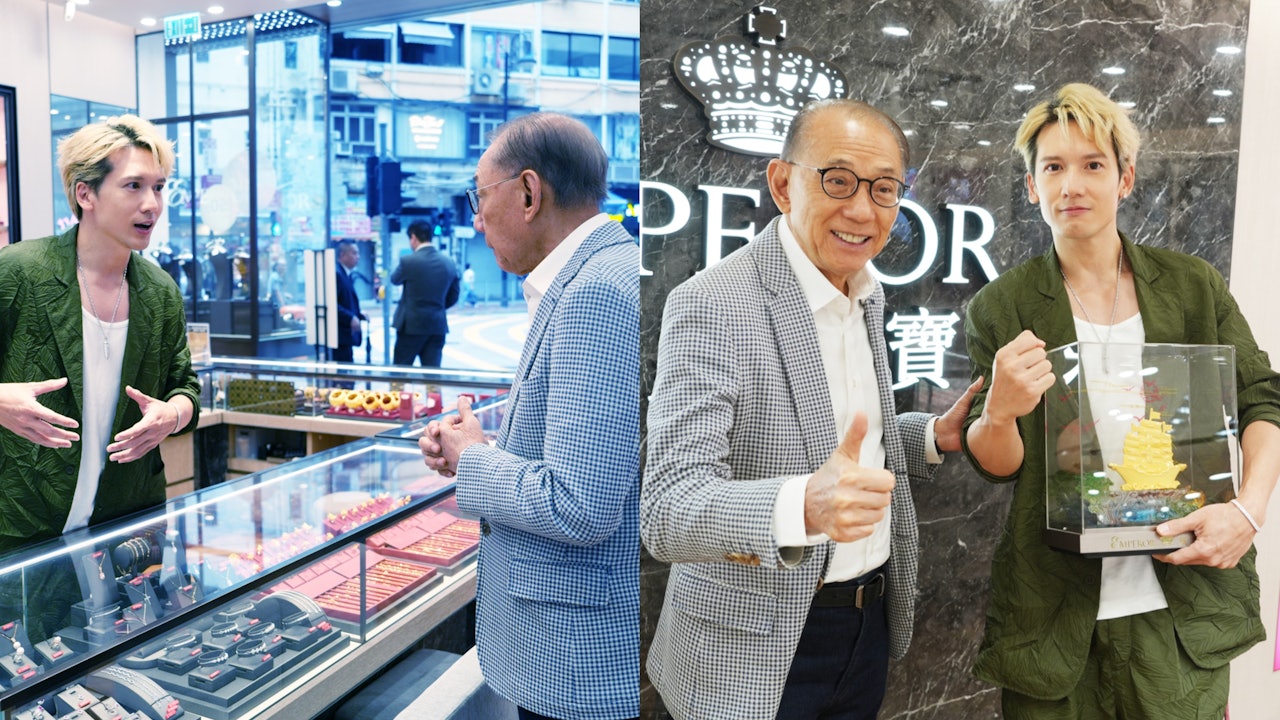 關智斌為個唱擺金陣　屈楊受成贈金帆船被笑：啲金好貴喎你條友仔