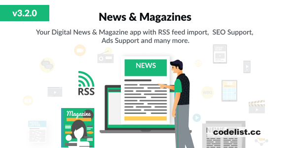 News v3.2.3 - News & Magazines Script & Laravel News & Magazines / Blog / Articles OpenAI Writer / OpenAI