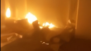 巴勒斯坦紅新月會稱遭以軍襲擊釀1死3傷　總部起火濃煙瀰漫｜有片