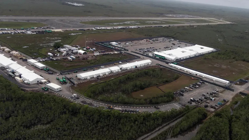 Federal judge blocks Florida from further expansion of 'Alligator Alcatraz' immigration detention facility