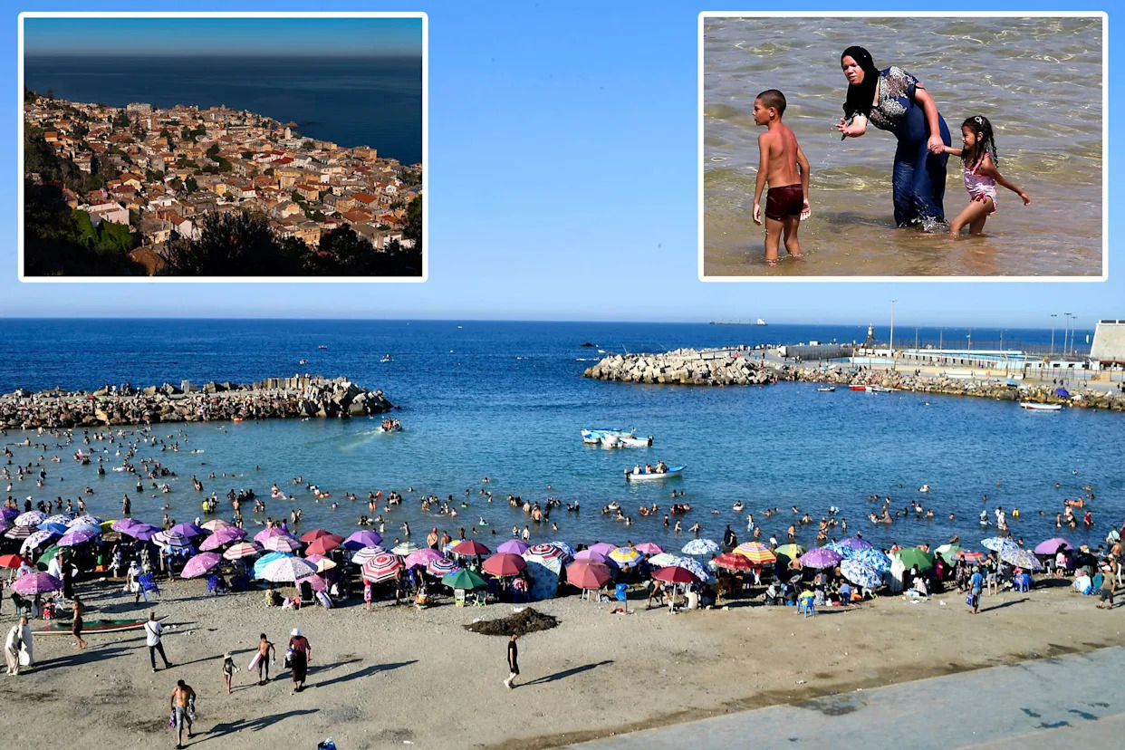 Algeria beachtown