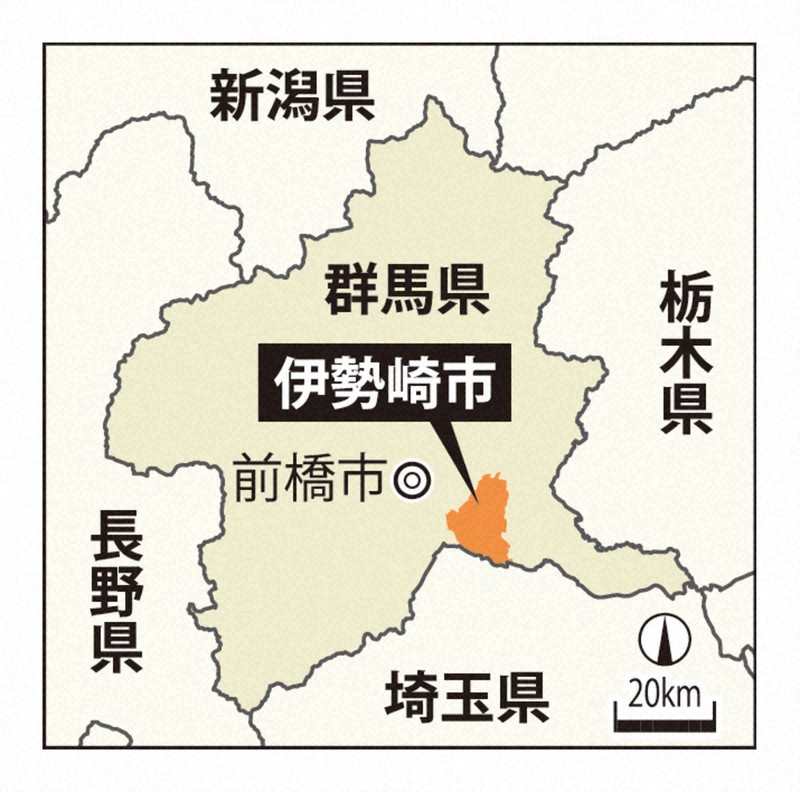 群馬県伊勢崎市