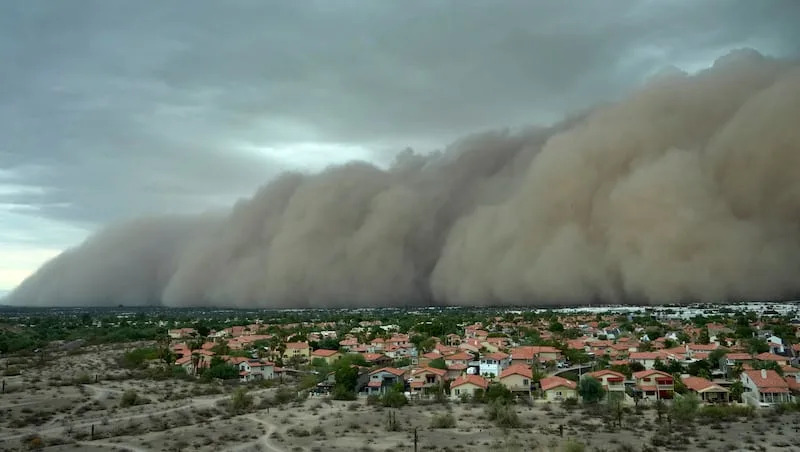 A look at weather in the West: Flash flood warning in southern Utah