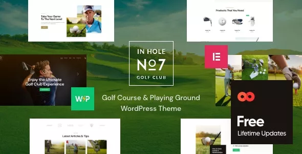 N7 - Golf Club & Course Sports & Events WordPress Theme v2.5