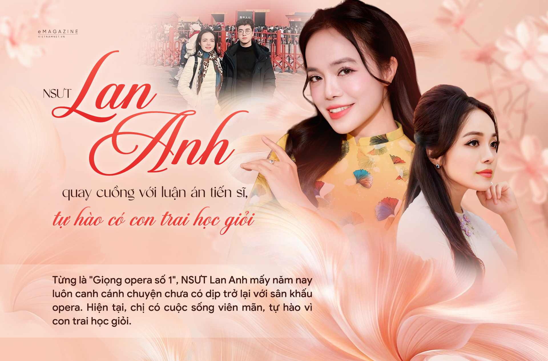 NSƯT Lan Anh tuổi 49 quay cuồng với luận án tiến sĩ