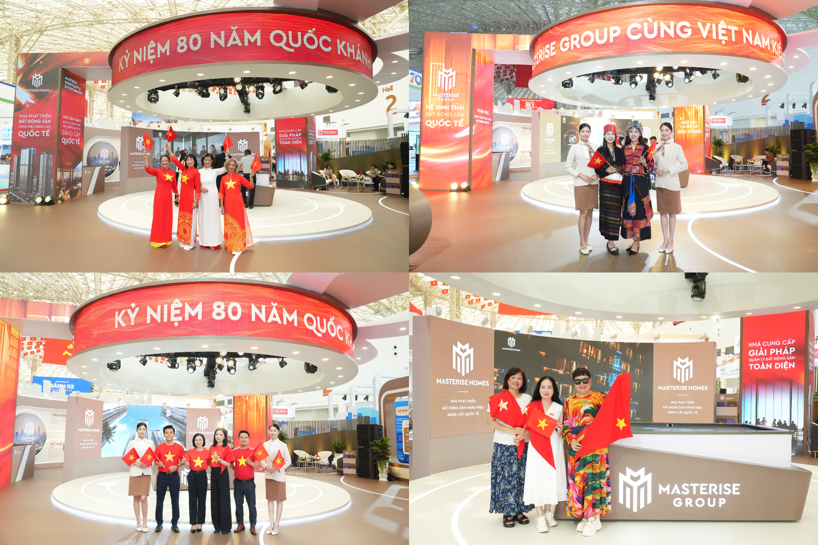 Triển lãm Thành tựu đất nước: Không gian trưng bày ấn tượng của Masterise Group