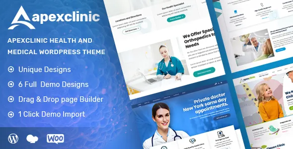 ApexClinic - Health & Clinic Theme v1.5.1