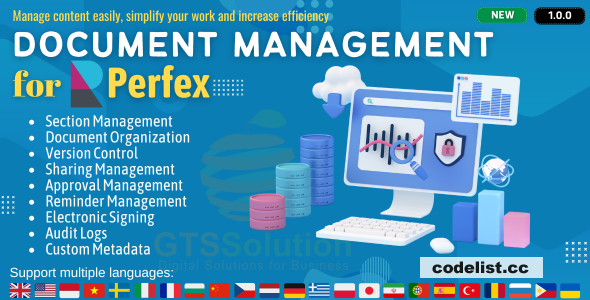 Document Management module for Perfex CRM v1.0