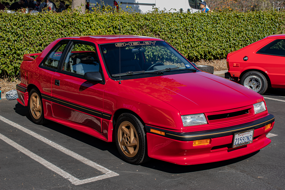 red sedan