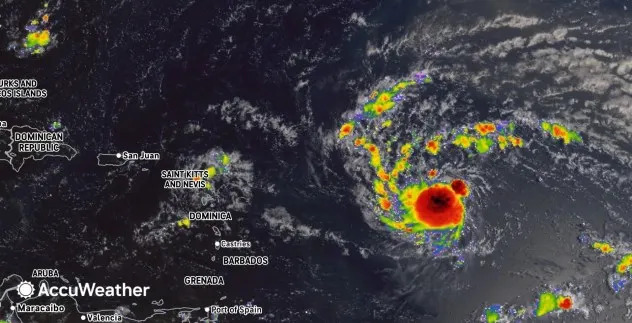 Erin to track near Leeward Islands, Puerto Rico as a rapidly strengthening hurricane