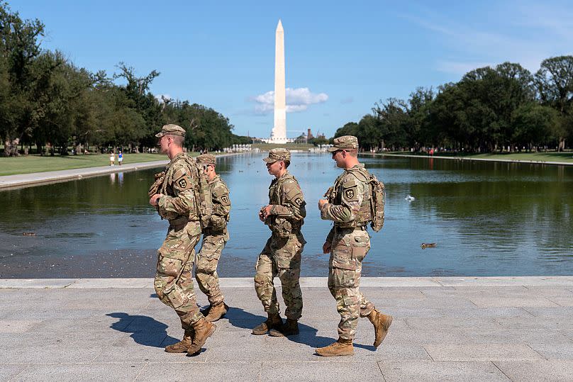 Trump arma a la Guardia Nacional en Washington y amenaza con nuevos despliegues en otras ciudades