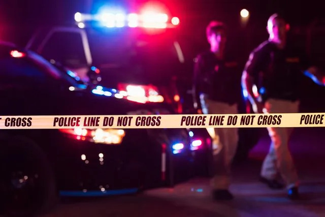 Getty A crime scene (stock image).