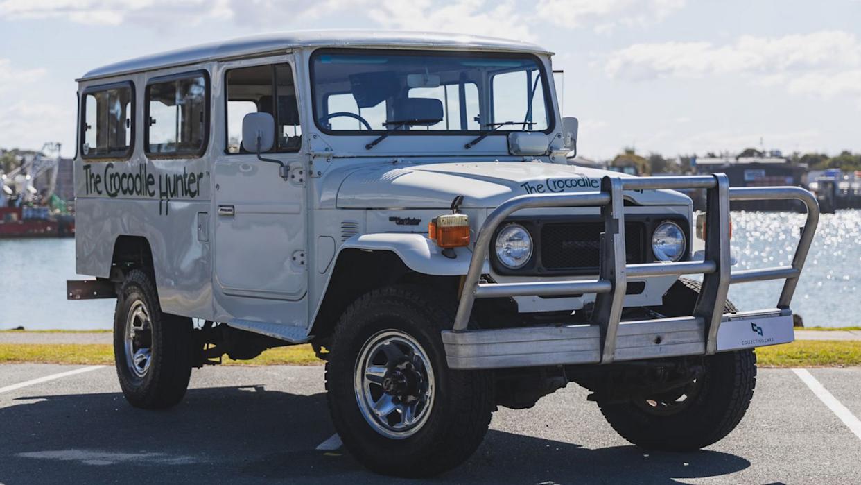 Steve Irwin’s Crocodile Hunter Land Cruiser Is Up For Grabs