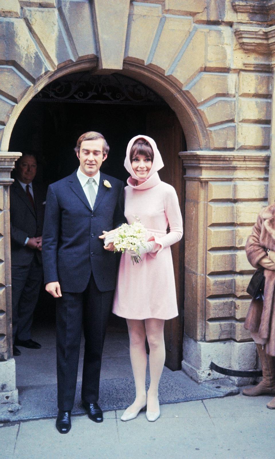 Boda de Andrea Dotti y Audrey Hepburn