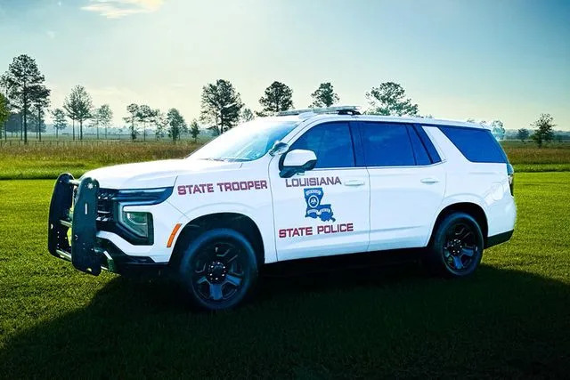 Louisiana State Police/Facebook Louisiana State Police vehicle