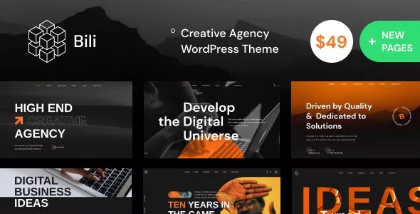 Bili - Creative Agency WordPress Theme v1.1.13