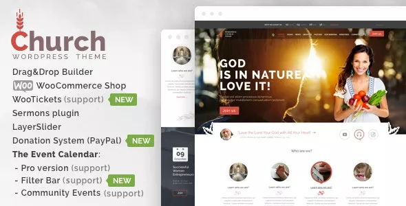 Church - Church WordPress Theme v35