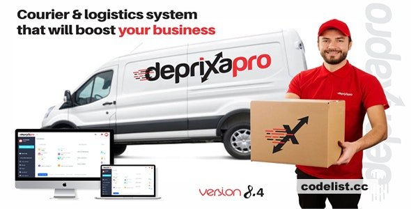 Deprixa Pro v8.4 - Courier & Logistics System - nulled