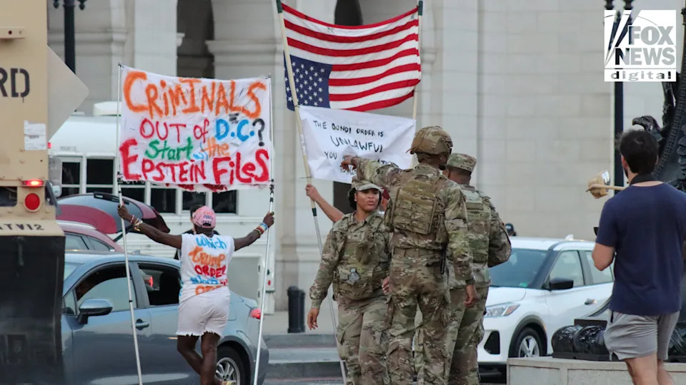 National Guard troops from six red states head to DC to help tackle crime