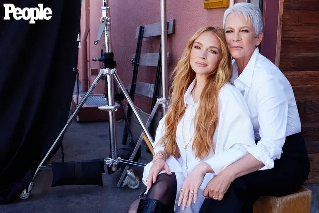 Alexi Lubomirski Jamie Lee Curtis and Lindsay Lohan