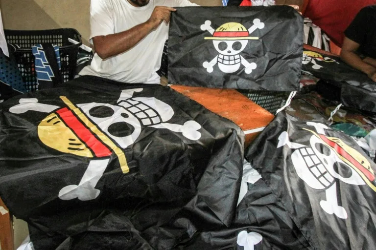Indonesia cracks down on pirate protest flag