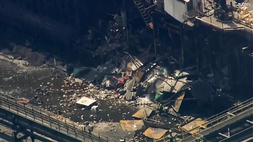 At least 1 dead in Pennsylvania US Steel plant explosion, with others trapped under rubble