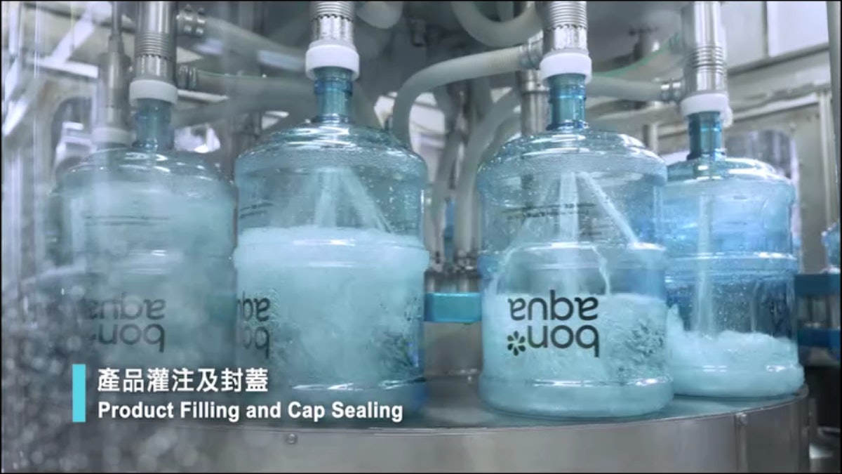 曾中標政府飲用水　短片揭Bonaqua桶裝水誕生過程　全程不經人手