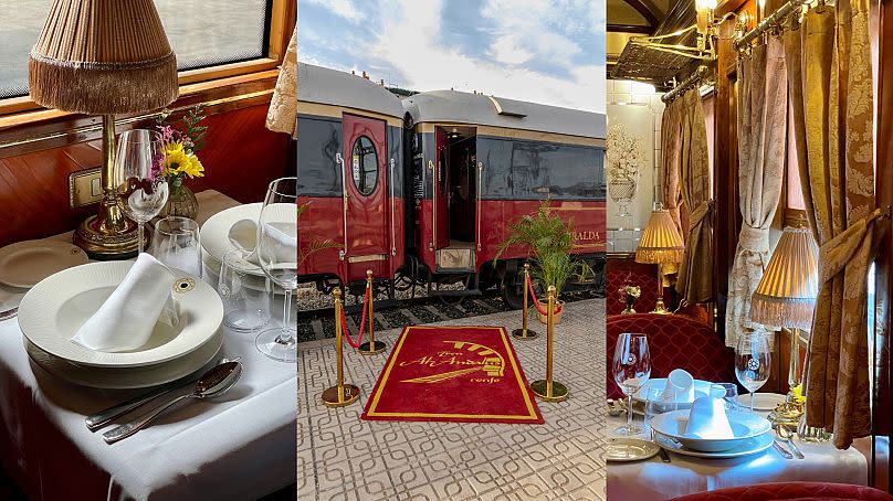 El tren-cama español Al Ándalus fue uno de los primeros trenes de lujo del país cuando empezó a funcionar en 1985.