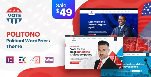 Politono - Political Election Campaign WordPress Theme v2.4