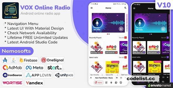 Android VOX Online Radio v10.1
