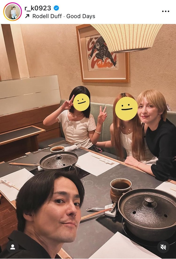 【写真】木村了＆奥菜恵、家族団らんで奥菜の46歳の誕生日を祝う