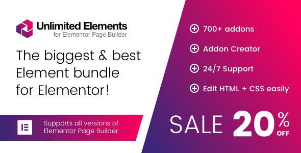 Unlimited Elements for Elementor Page Builder v1.5.59