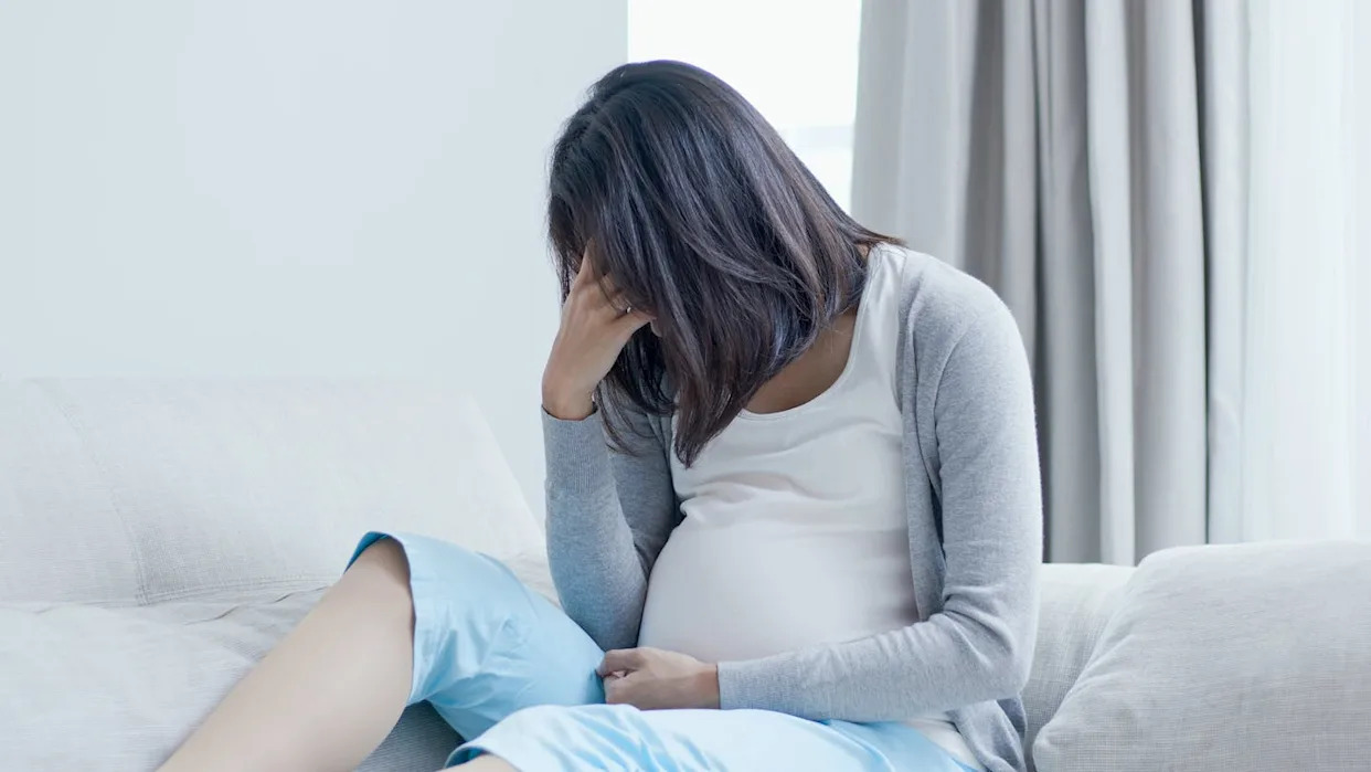 Research shows that the risks of untreated depression in pregnancy is much larger than the risks posed by SSRIs. <a href="https://www.gettyimages.com/detail/photo/pregnant-woman-feel-depression-royalty-free-image/1091406462" rel="nofollow noopener" target="_blank" data-ylk="slk:RyanKing999/iStock via Getty Images Plus;elm:context_link;itc:0;sec:content-canvas" class="link ">RyanKing999/iStock via Getty Images Plus</a>