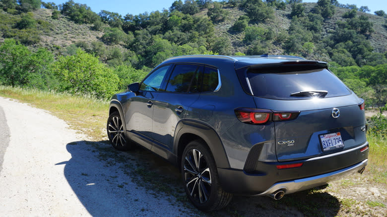 Grey Mazda CX50