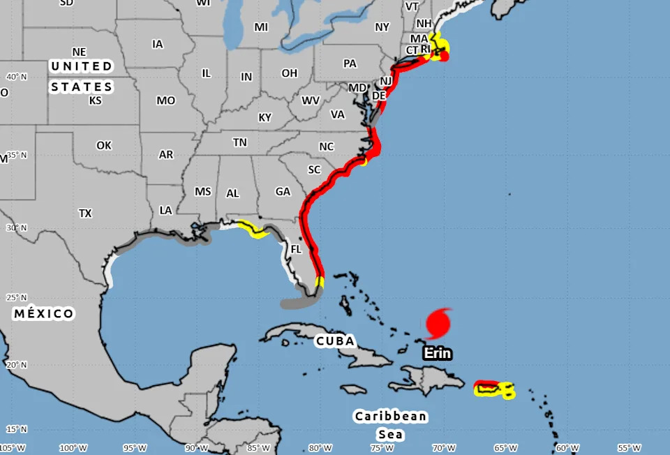 New system pops up in Atlantic as Hurricane Erin shifts north. Is it headed for Texas?