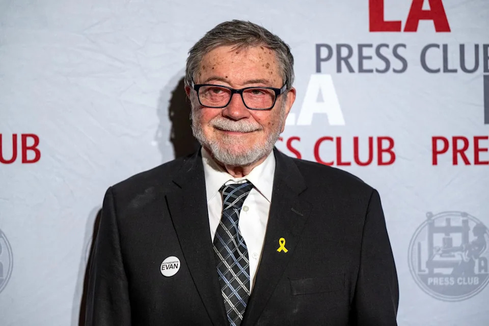 A smiling man.