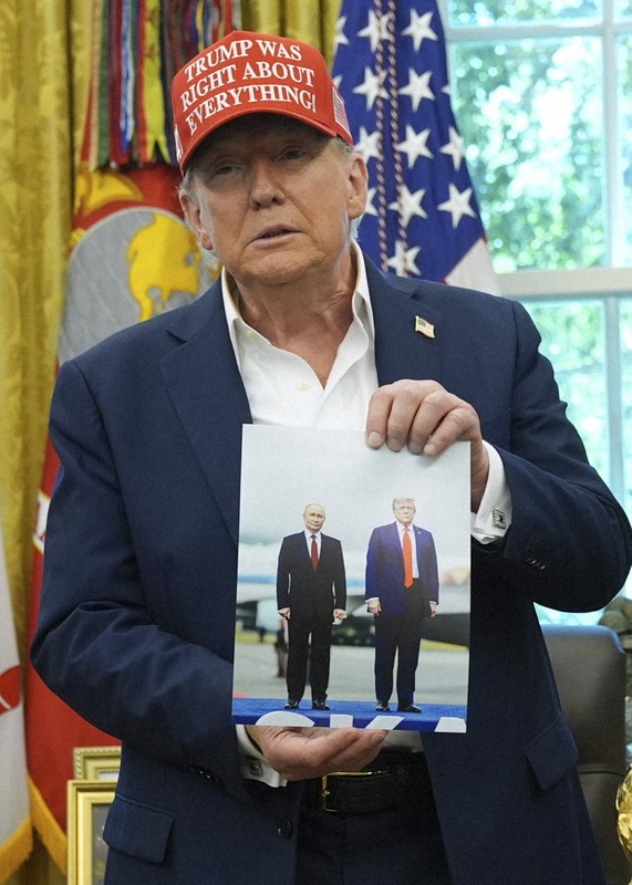 トランプ氏「展開次第だが…」　W杯でプーチン氏訪米の可能性に言及