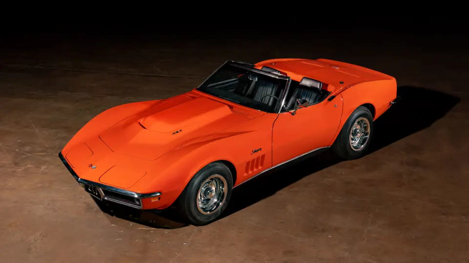 1969 Chevrolet Corvette Stingray ZL-1 Convertible. Image Credit: RM Sotheby's