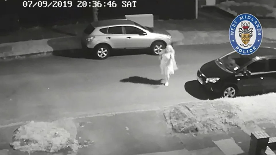 Another CCTV image purportedly showing Betro after the shooting. - West Midlands Police/PA