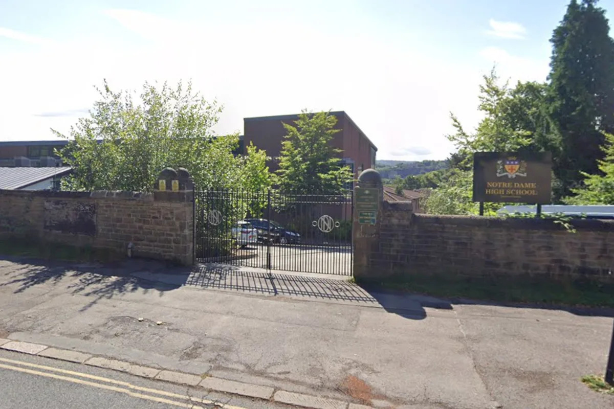Notre Dame High School is a Catholic co-educational academy that caters to pupils aged 11 to 18 (Google Maps)